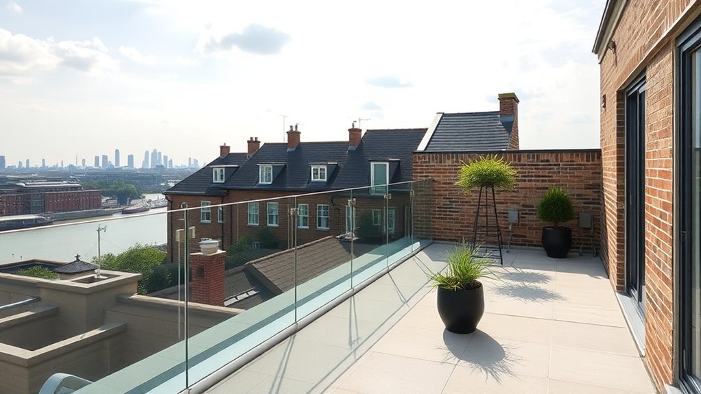 Frameless Glass Balustrades Nine Elms