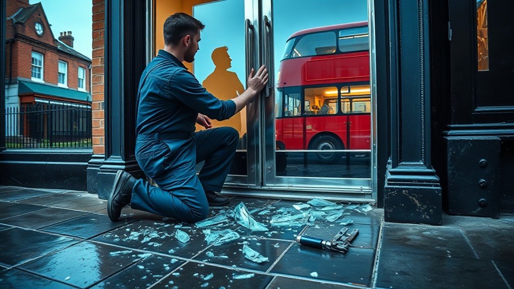 Glass Door Repair Nine Elms