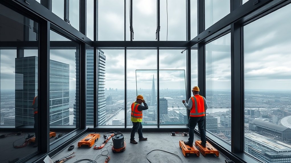 Office Window Installation Nine Elms
