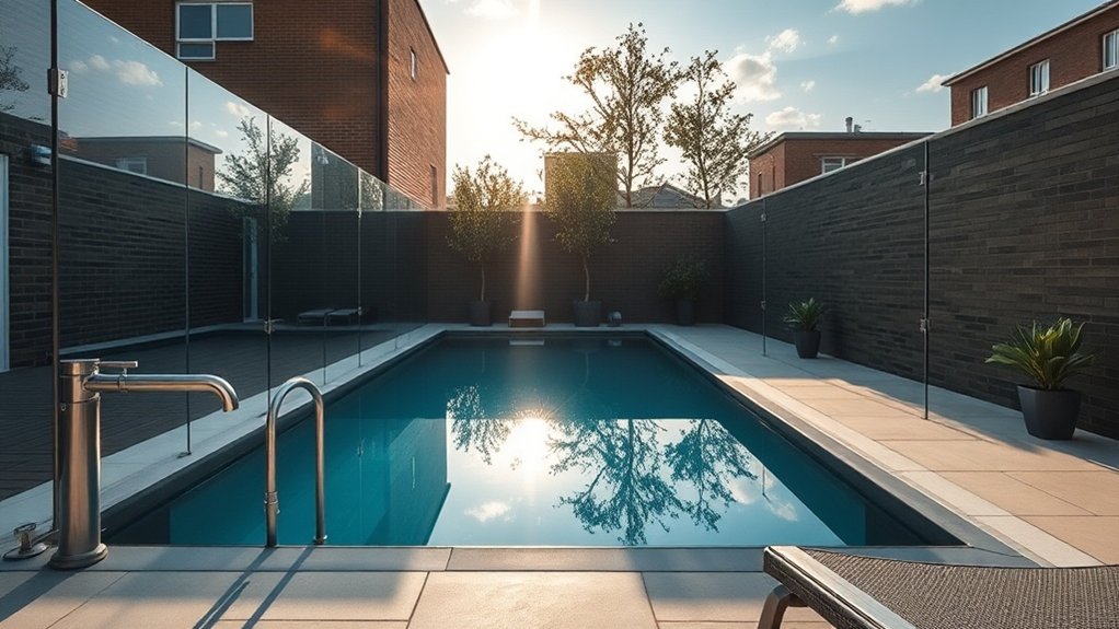 Pool Glass Fencing Nine Elms