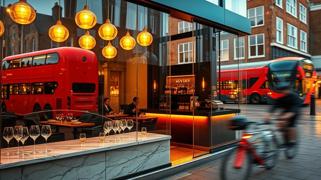Restaurant Glazing Nine Elms
