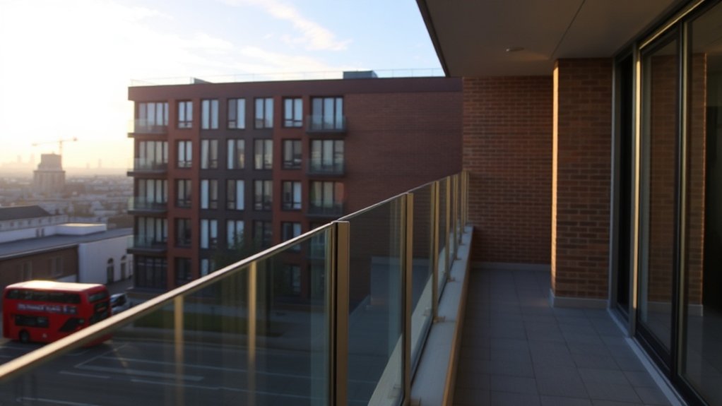 Semi-Frameless Balustrades Nine Elms