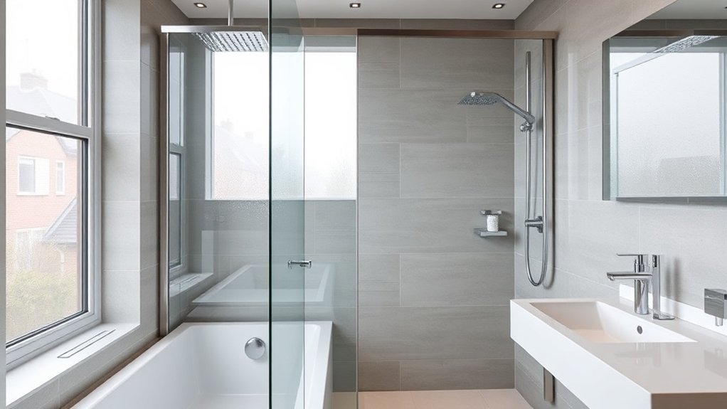 Semi-Frameless Shower Screens Nine Elms