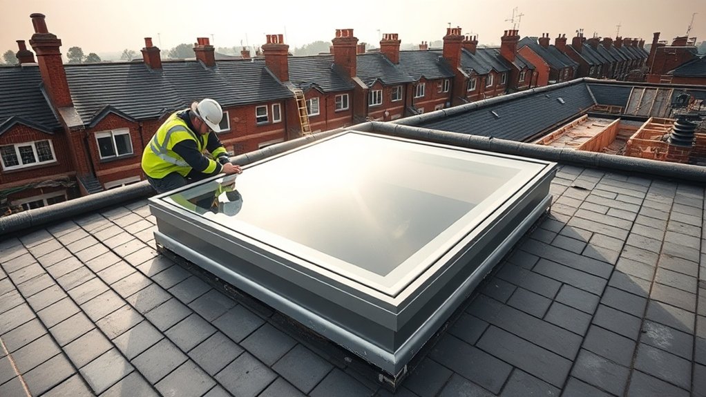 Skylight Installation Oval