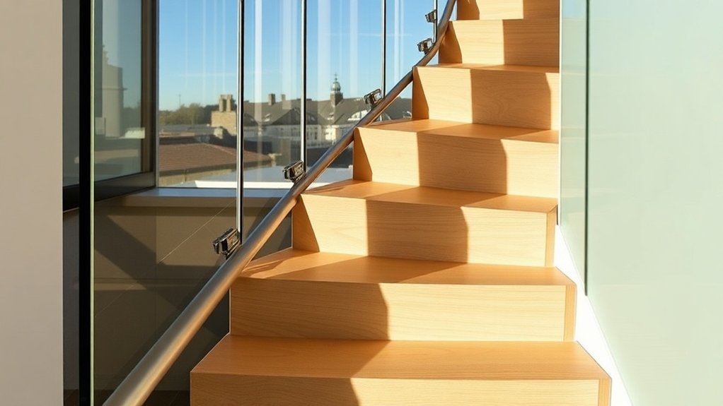 Staircase Glass Panels Nine Elms