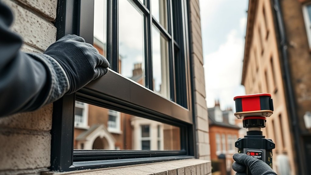 Steel Window Installation Nine Elms