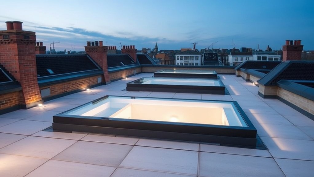 Walk-On Roof Lights Nine Elms