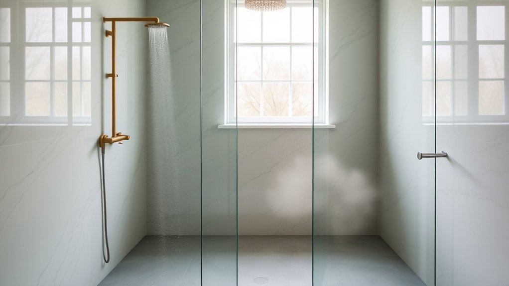 Wet Room Glass Panels Nine Elms